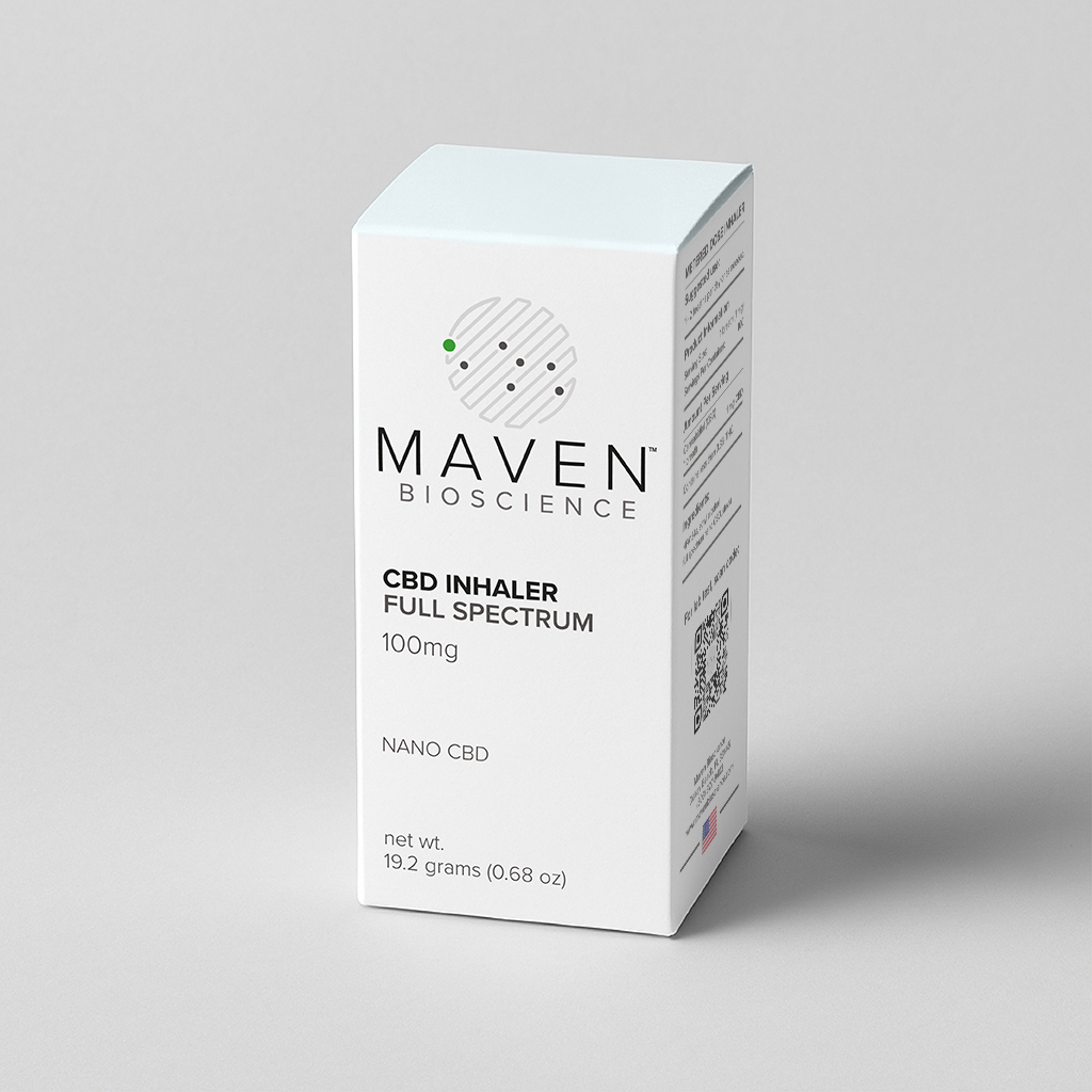 100mg Full Spectrum Nano CBD Metered Dose Inhaler (MDI)
